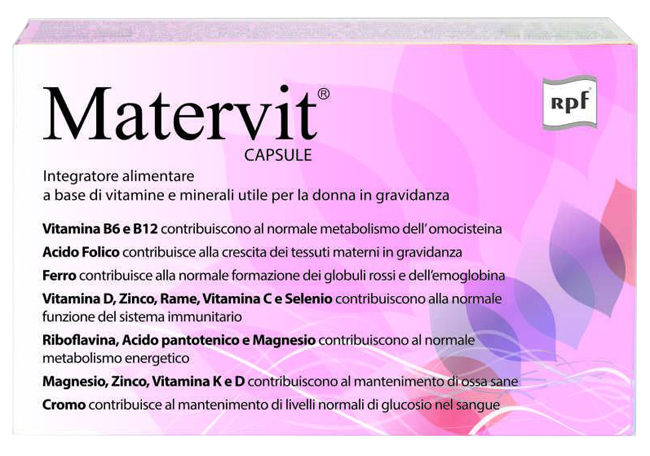 MATERVIT 30 CAPSULE - Antica Farmacia Ferrari