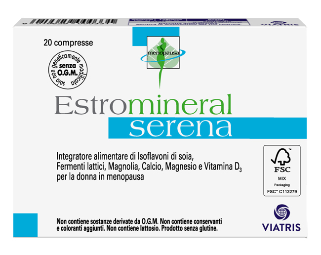 ESTROMINERAL SERENA 20 COMPRESSE - Antica Farmacia Ferrari