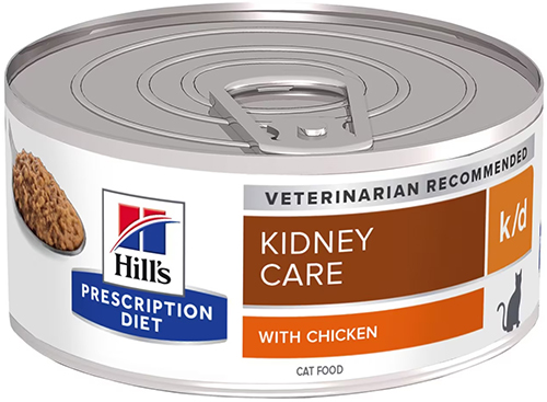 PRESCRIPTION DIET FELINE K/D KIDNEY CARE CHICKEN 156 G - Antica Farmacia Ferrari