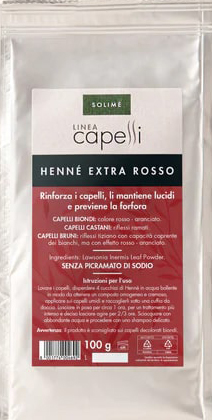 HENNE EXTRA ROSSO 100G - Antica Farmacia Ferrari