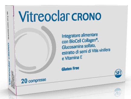VITREOCLAR CRONO 20 COMPRESSE - Antica Farmacia Ferrari