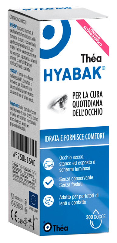 HYABAK SOLUZIONE OFTALMICA 10 ML - Antica Farmacia Ferrari