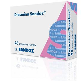 DIOSMINA SANDOZ 45 COMPRESSE RIVESTITE - Antica Farmacia Ferrari