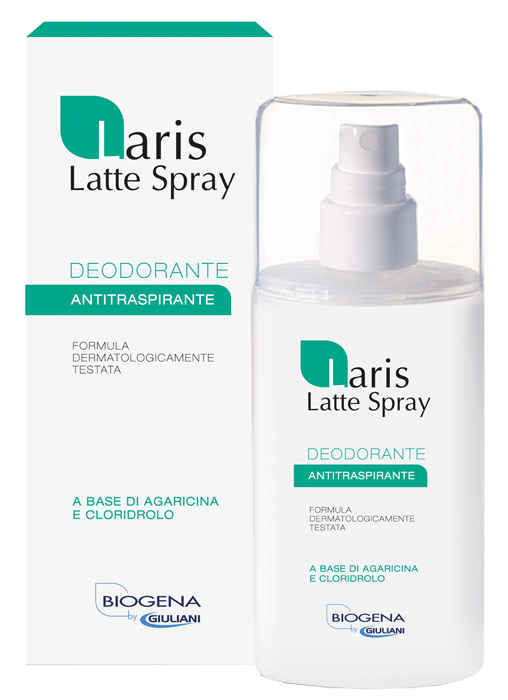 LARIS LATTE SPRAY DEODORANTE ANTITRASPIRANTE 100 ML - Antica Farmacia Ferrari
