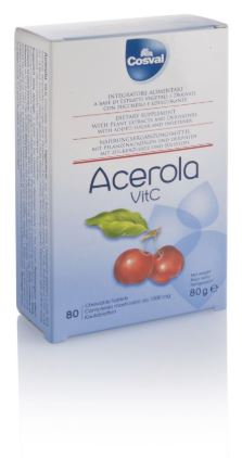 ACEROLA VITAMINA C 80 TAVOLETTE - Antica Farmacia Ferrari