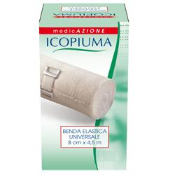 ICOPIUMA BENDA ELASTICA UNIVERSALE 8X450 CM - Antica Farmacia Ferrari