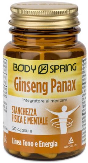 BODY SPRING GINSENG 50 CAPSULE - Antica Farmacia Ferrari