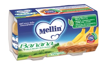 MELLIN OMOGENEIZZATO BANANA 100 G 2 PEZZI - Antica Farmacia Ferrari