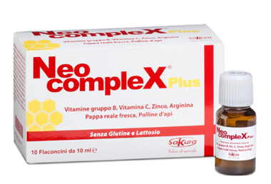 NEOCOMPLEX PLUS 10 FLACONCINI MONODOSE 10 ML - Antica Farmacia Ferrari