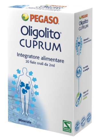 OLIGOLITO CUPRUM 20 FIALE 2 ML - Antica Farmacia Ferrari