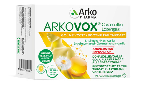 ARKOVOX MIELE/LIMONE 24 CARAMELLE - Antica Farmacia Ferrari