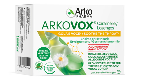 ARKOVOX MENTA/EUCALIPTO 24 CARAMELLE - Antica Farmacia Ferrari