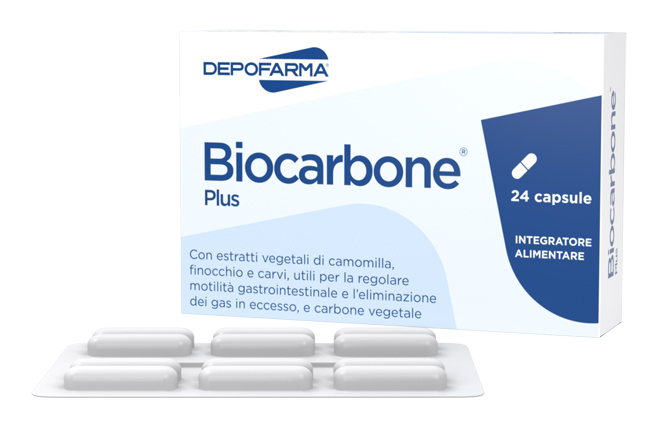 BIOCARBONE PLUS 24 CAPSULE - Antica Farmacia Ferrari