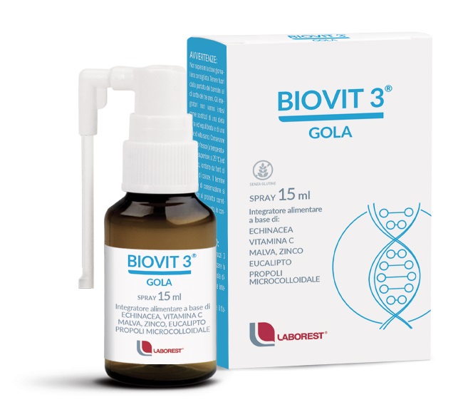 BIOVIT 3 GOLA 1 FIALA 15 ML SPRAY - Antica Farmacia Ferrari