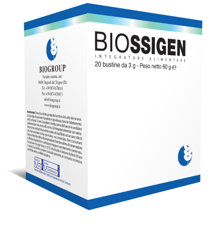 BIOSSIGEN 20 BUSTINE 3 G - Antica Farmacia Ferrari