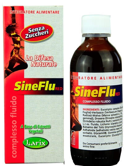 SINEFLU RED SENZA ZUCCHERO COMPLESSO FLUIDO - Oltrefarma
