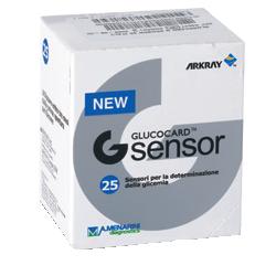 STRISCE MISURAZIONE GLICEMIA GLUCOCARD G SENSOR 25 PEZZI - Antica Farmacia Ferrari