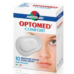 GARZA OCULARE MEDICATA MASTER-AID OPTOMED COMFORT 10 PEZZI - Antica Farmacia Ferrari