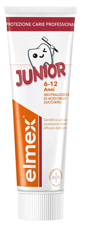 ELMEX JUNIOR PROFESSIONAL DENTIFRICIO 75 ML - Antica Farmacia Ferrari