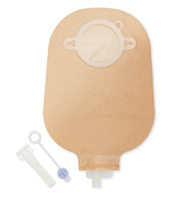 SACCA PER UROSTOMIA DANSAC NOVA 2 ANATOMICA TRASPARENTE MIDI CON RUBINETTO DI CHIUSURA DI SICUREZZA 55MM 10 PEZZI + 1 ADATTATORE E 10 TAPPINI ESTERNI - Antica Farmacia Ferrari