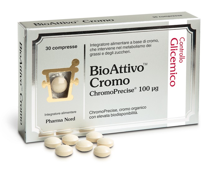 BIOATTIVO CROMO 30 COMPRESSE - Antica Farmacia Ferrari