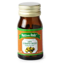 MACA DELLE ANDE ESTRATTO SECCO TITOLATO 0,6% 60 COMPRESSE NATURINCAS - Antica Farmacia Ferrari