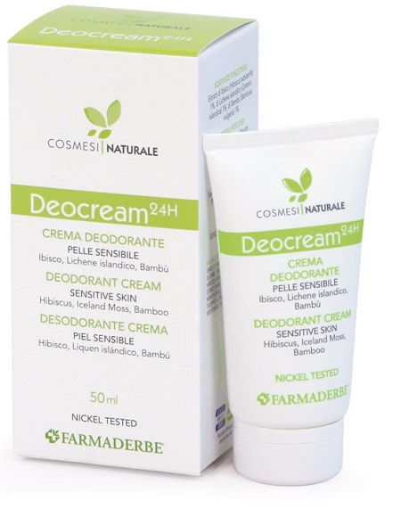 DEOCREAM CREMA DEODORANTE PELLI SENSIBILI 50 ML - Oltrefarma