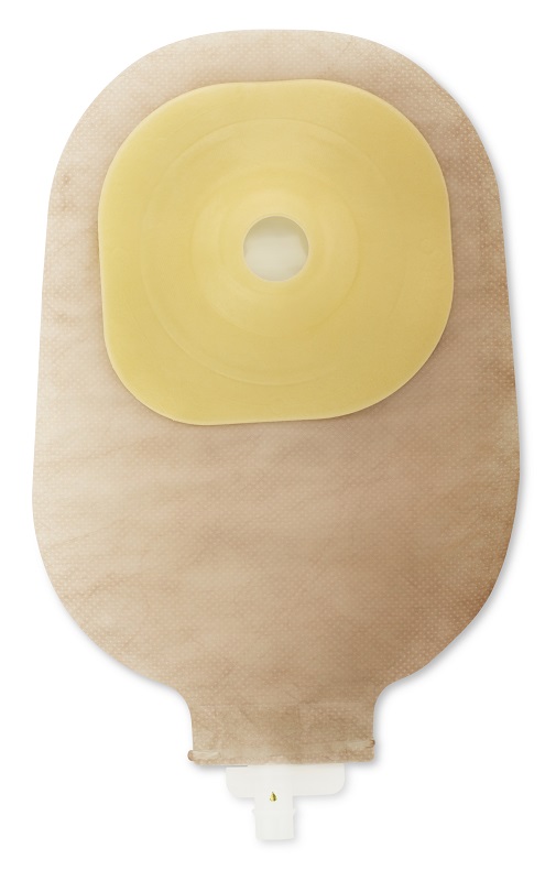 SACCA UROSTOMIA CONVESSA BARRIERA PROTETTIVA AUTOPORTANTE TRASPARENTE RITAGLIABILE 15-38 MIDI 350ML TNT IDROREPELLENTE 10 PEZZI+1 ADATTATORE+10 TAPPINI ESTERNI DI SICUREZZA - Antica Farmacia Ferrari