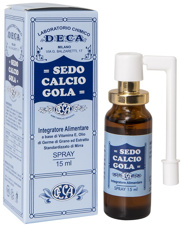 SEDO CALCIO GOLA SPRAY 15 ML - Antica Farmacia Ferrari