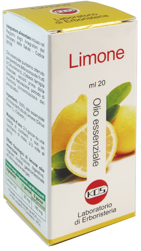LIMONE OLIO ESSENZIALE 20 ML - Antica Farmacia Ferrari