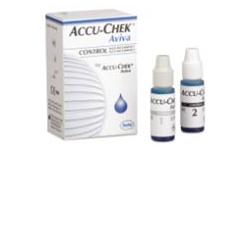 SOLUZIONE DI CONTROLLO PER TEST GLICEMIA ACCUCHEK AVIVA CONTROL SOL - Antica Farmacia Ferrari