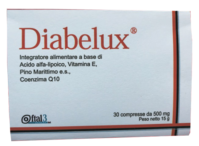 DIABELUX 30 COMPRESSE - Antica Farmacia Ferrari