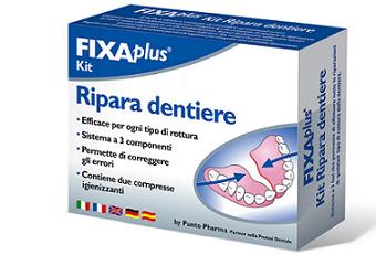 RIPARA DENTIERE KIT FIXAPLUS - Antica Farmacia Ferrari