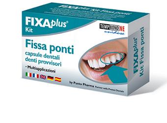 CEMENTO PROVVISORIO PER PONTI FIXAPLUS KIT 1 PEZZO - Antica Farmacia Ferrari