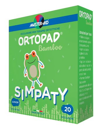 CEROTTO OCULARE PER ORTOTTICA ORTOPAD SIMPATY JUNIOR 5X6,7 50 PEZZI - Antica Farmacia Ferrari