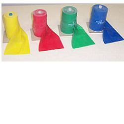 ELASTICO A FASCIA PER RIABILITAZIONE ALTEZZA 15CM. COLORE GIALLO 1,20MT - Antica Farmacia Ferrari