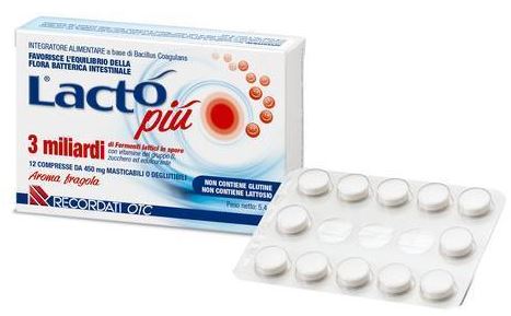 LACTO PIU 3 MILIARDI 12 COMPRESSE - Antica Farmacia Ferrari