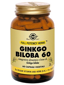 GINKGO BILOBA 60 60 CAPSULE VEGETALI - Antica Farmacia Ferrari