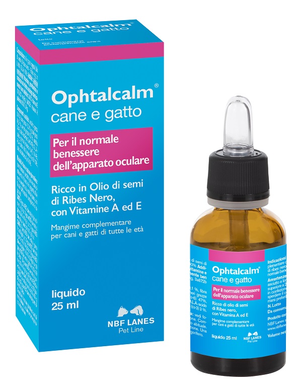 OPHTALCALM GOCCE OLIO 25 ML CON CONTAGOCCE - Antica Farmacia Ferrari
