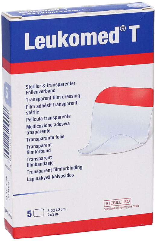 LEUKOMED T MEDICAZIONE TRASPARENTE 7,2X5 CM - Antica Farmacia Ferrari