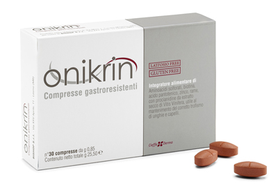 ONIKRIN 30 COMPRESSE - Antica Farmacia Ferrari