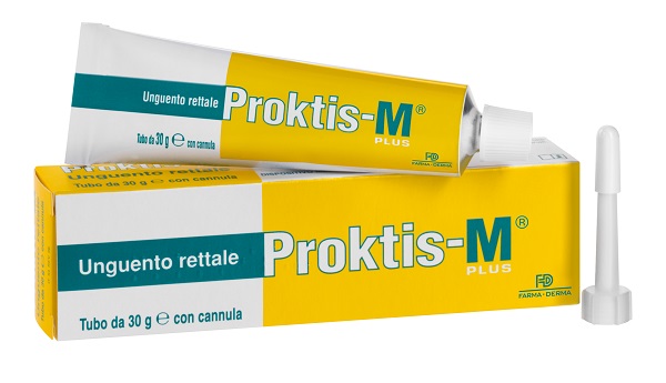 UNGUENTO RETTALE PROKTIS/M PLUS 30G CON CANNULA - Antica Farmacia Ferrari