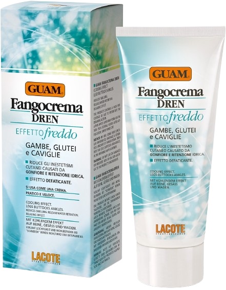 GUAM FANGOCREMA DREN EFFETTO FREDDO 200 ML - Antica Farmacia Ferrari