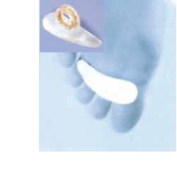SUPPORTO DITA A MARTELLO OPPO MISURA LARGE. PREVIENE CALLOSITA' E DITA A MARTELLO. SUPPORTO INDICATO PER STIRARE LE DITA DEL PIEDE CONTRATTE. UTILE PER RIDURRE IL DOLORE - Antica Farmacia Ferrari