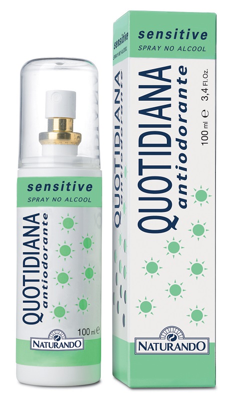 QUOTIDIANA ANTIODORANTE SPRAY SENSITIVE 100 ML - Antica Farmacia Ferrari