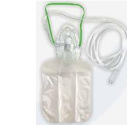 MASCHERA OSSIGENOTERAPIA +TUBO+RESE - Antica Farmacia Ferrari