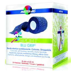 BENDA ELASTICA AUTOBLOCCANTE MASTER-AID BLUGRIP 6X4,5 - Antica Farmacia Ferrari