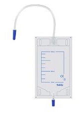 SACCA DI DRENAGGIO GAMBA PER INCONTINENZA TUBO 10 CM 10 PEZZI - Antica Farmacia Ferrari