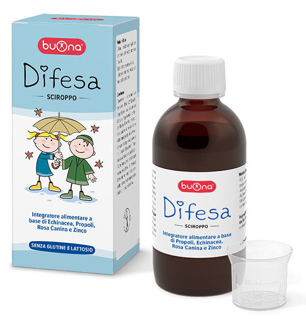 BUONA DIFESA SCIROPPO 150 ML - Antica Farmacia Ferrari