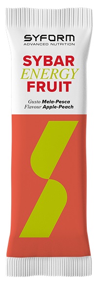 SYBAR ENERGY FRUIT BARRETTA MELA/PESCA 40 G - Antica Farmacia Ferrari